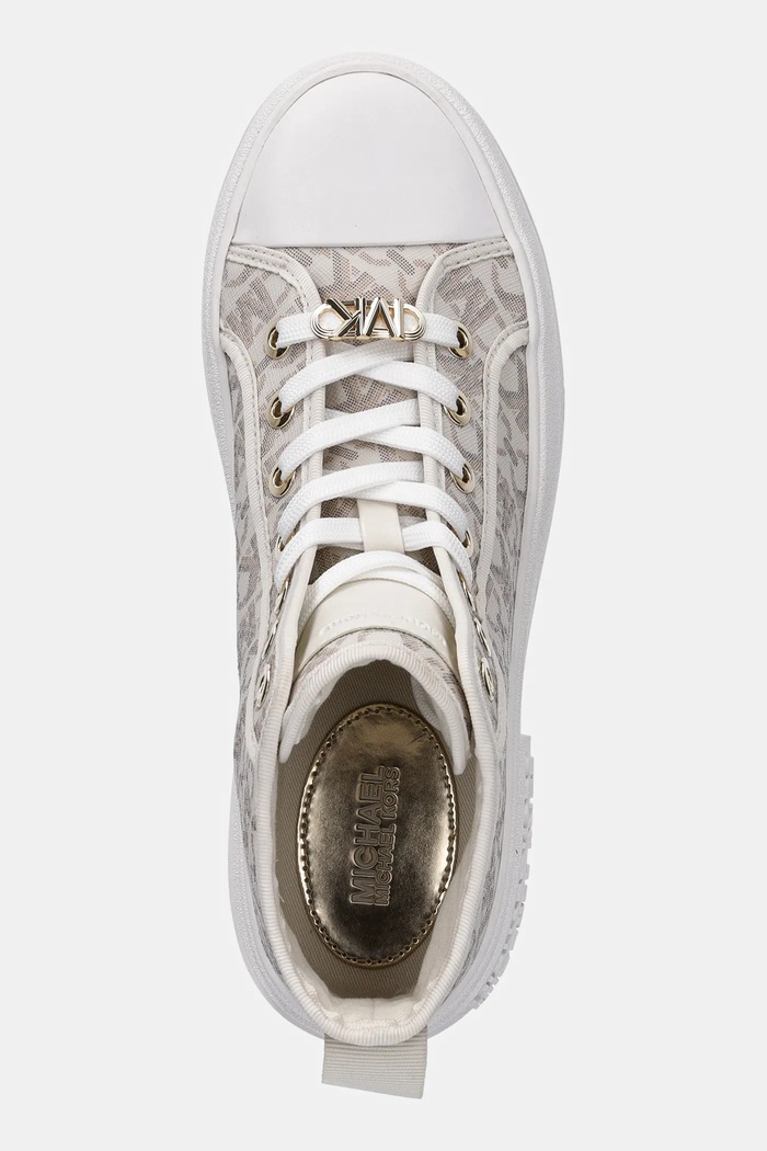 Високи кецове MICHAEL Michael Kors Evy бежов 43F4EYFE5B.150