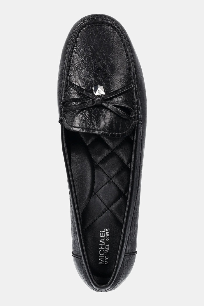 Kožené mokasíny MICHAEL Michael Kors Juliette černá 40R5JUFR1L.001
