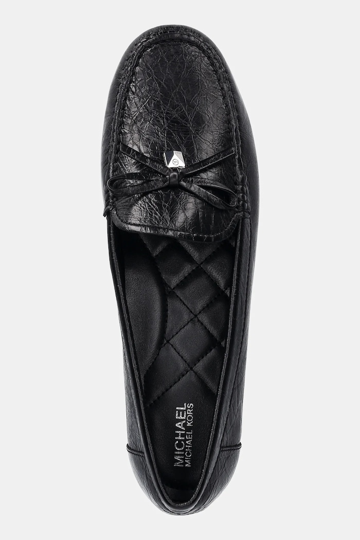 Kožené mokasíny MICHAEL Michael Kors Juliette černá 40R5JUFR1L.001