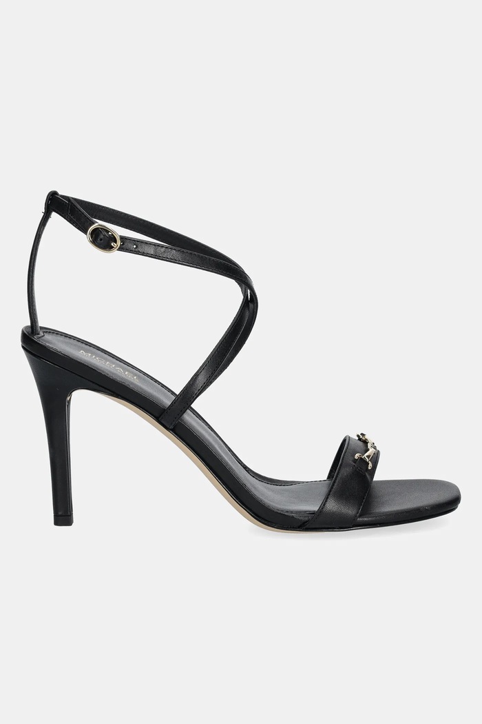 MICHAEL Michael Kors sandały skórzane Lena 40R5LEHS1L.001 czarny SS25
