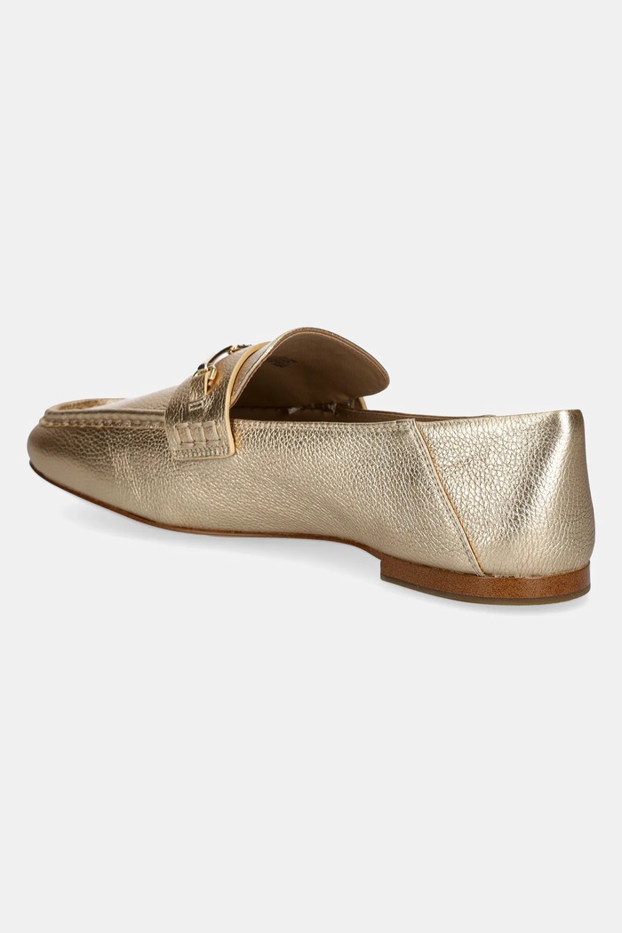 Obuv Kožené mokasíny MICHAEL Michael Kors Lena 40R5LEFP1M.740 zlatá