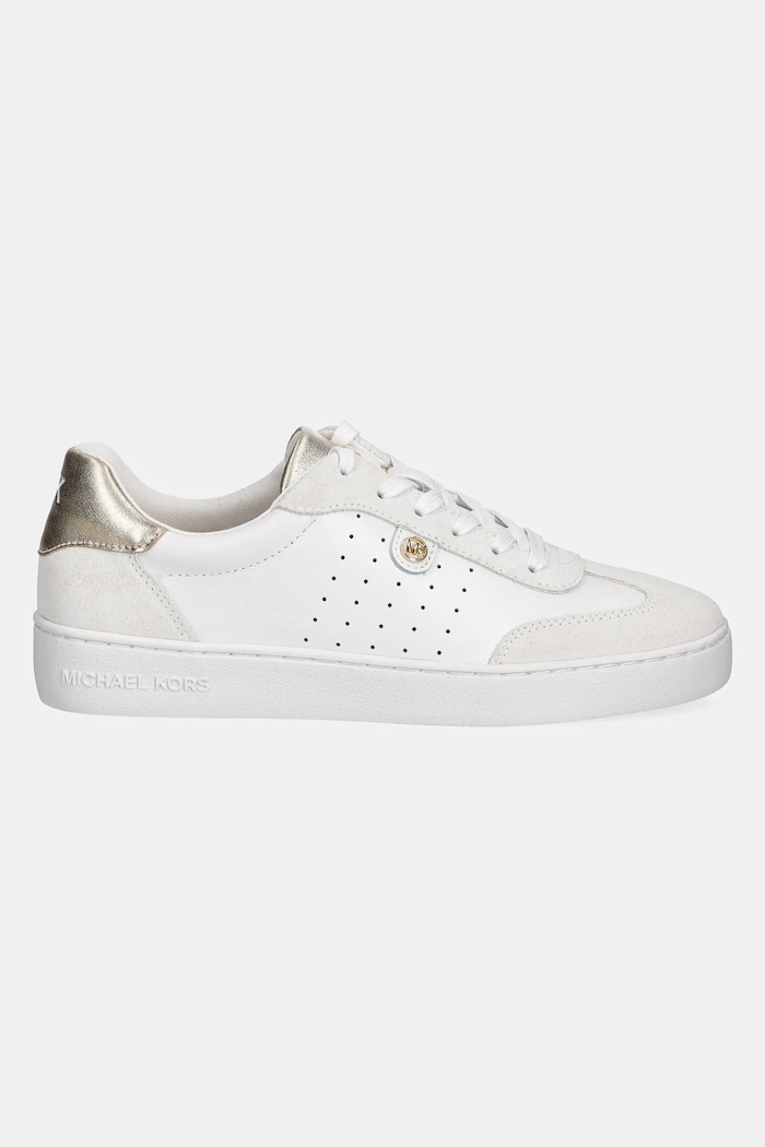 Кожени маратонки MICHAEL Michael Kors Scotty 43F4SCFS2L.795 бял AW25
