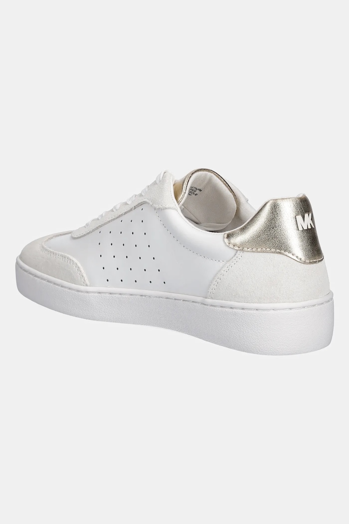 Обувки Кожени маратонки MICHAEL Michael Kors Scotty 43F4SCFS2L.795 бял