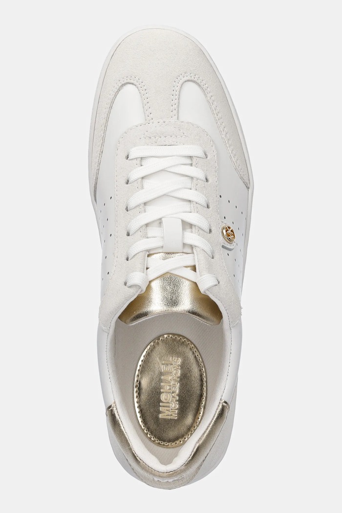 MICHAEL Michael Kors sneakers din piele Scotty alb 43F4SCFS2L.795