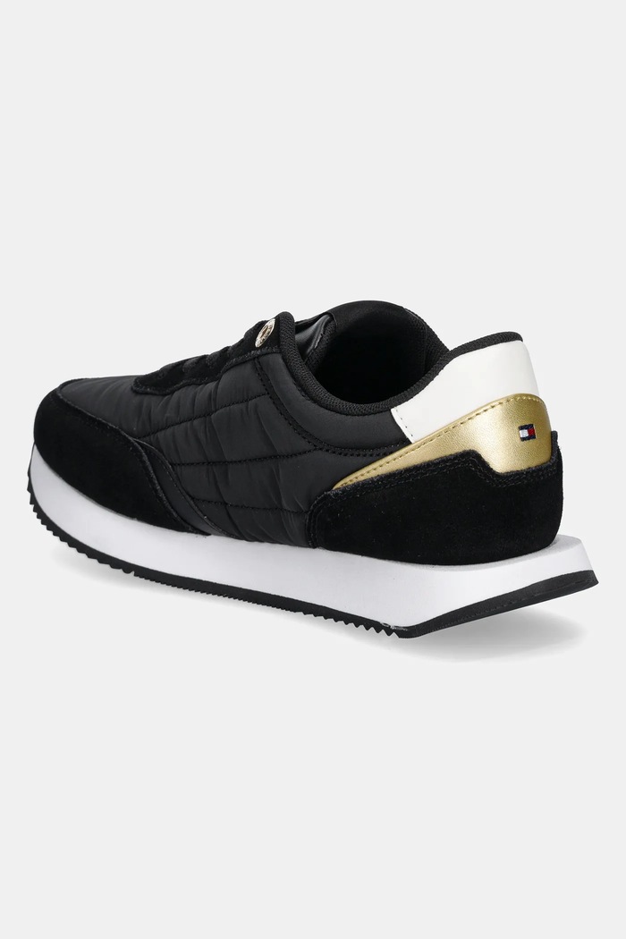 Παπούτσια Sneakers Tommy Hilfiger ESSENTIAL RUNNER FW0FW08332 μαύρο