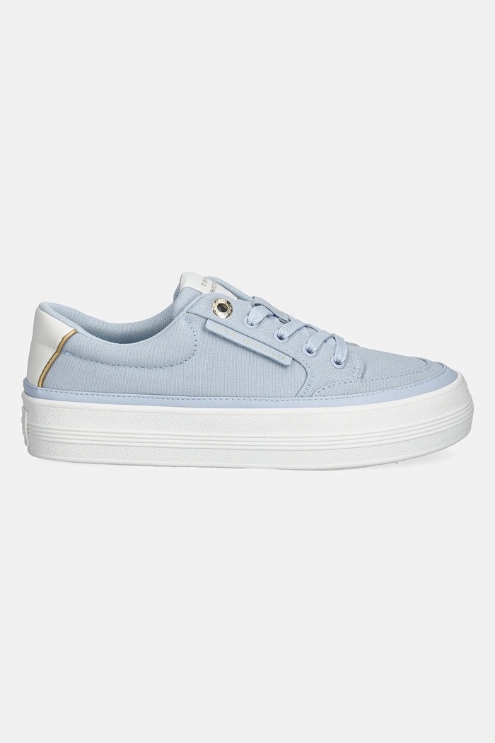 Tommy Hilfiger tenisówki ESSENTIAL VULC TEXTILE SNEAKER FW0FW08323 niebieski SS25