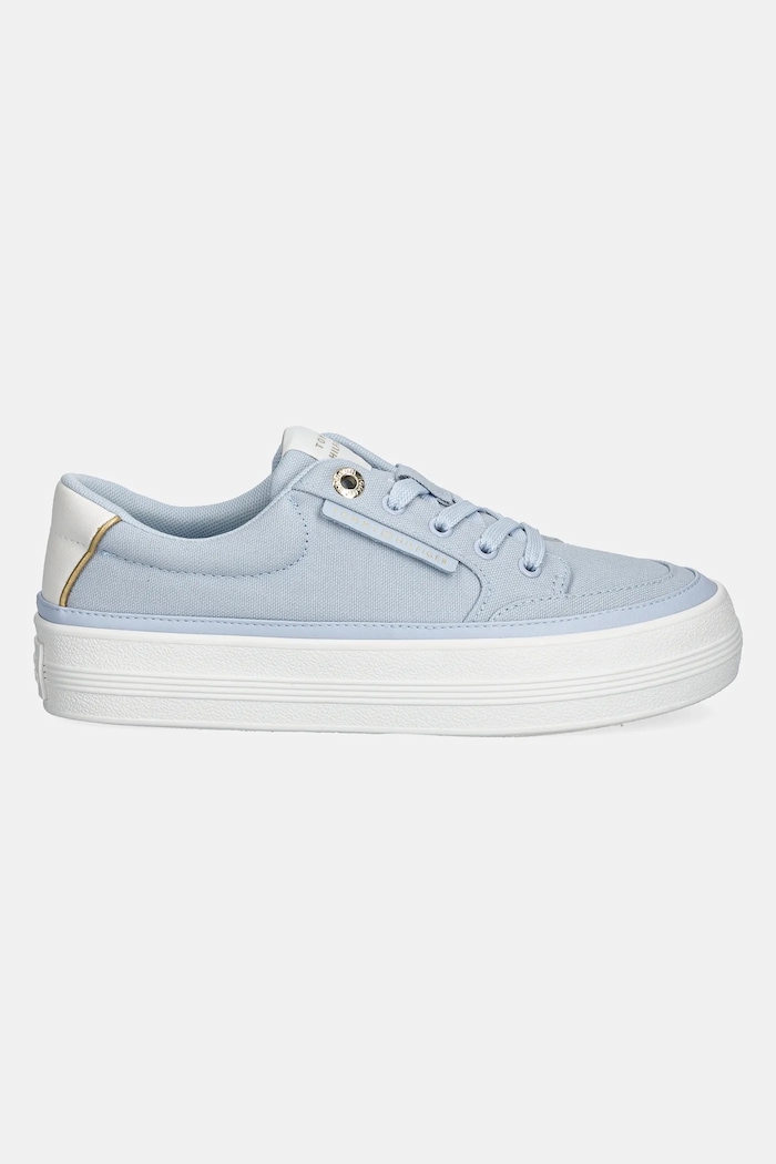 Tommy Hilfiger tenisówki ESSENTIAL VULC TEXTILE SNEAKER FW0FW08323 niebieski SS25