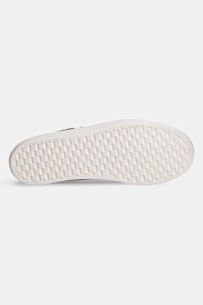 Δερμάτινα sneakers Tommy Hilfiger VULC LEATHER SNEAKER MONOGRAM FW0FW08331 μαύρο