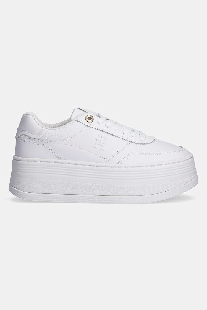 Tommy Hilfiger sportcipő PLATFORM LUX COURT SNEAKER FW0FW08379 fehér SS25
