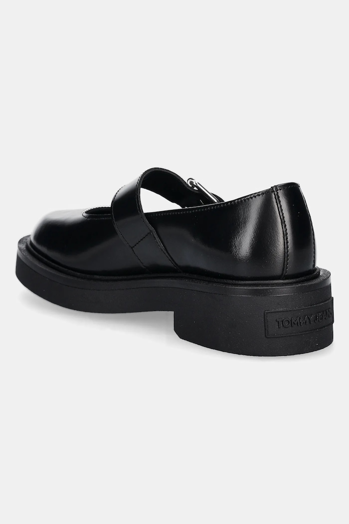 Обувки Кожени половинки обувки Tommy Jeans TJW MARY JANE SHOE EN0EN02723 черен