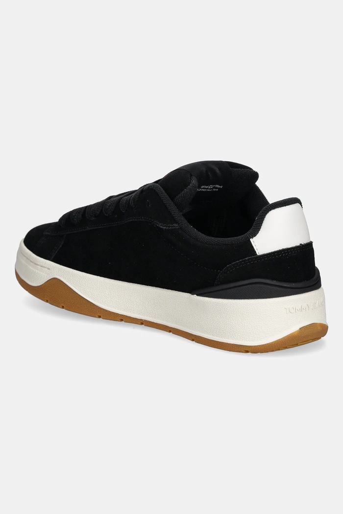 Παπούτσια Σουέτ sneakers Tommy Jeans TJW SKATE SNEAKER EN0EN02677 μαύρο