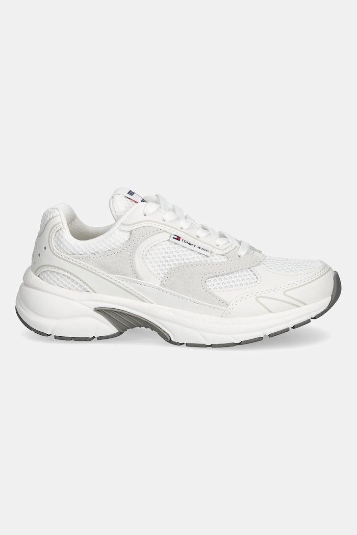 Sneakers boty Tommy Jeans THE CONEY EN0EN02674 bílá SS25
