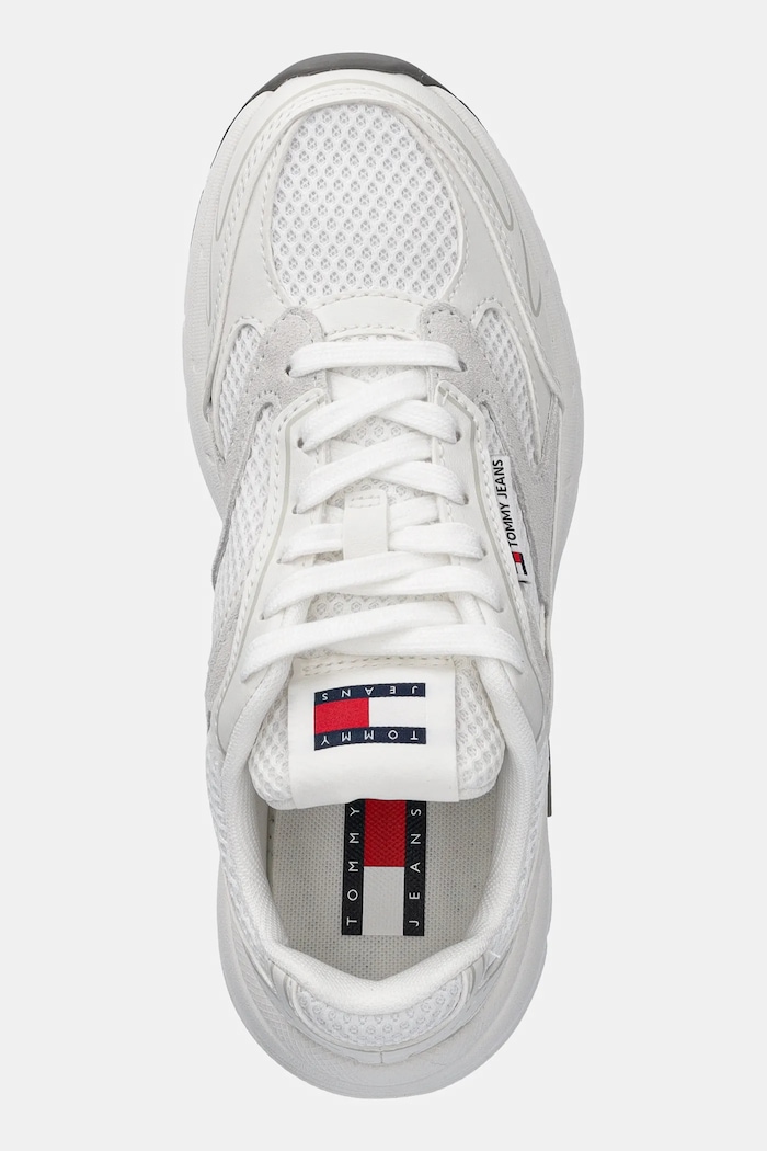 Sneakers boty Tommy Jeans THE CONEY bílá EN0EN02674