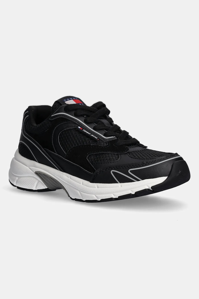 Tommy Jeans sportcipő THE CONEY szintetikus fekete EN0EN02674