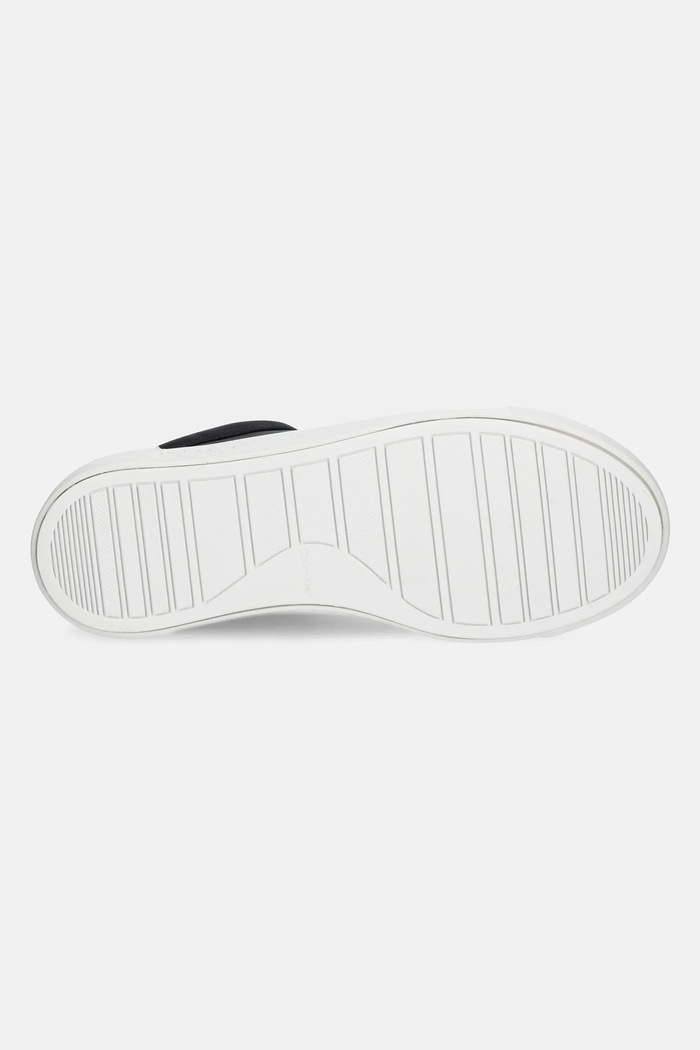 Calvin Klein sneakersy skórzane CUPSOLE LACE UP W/ML - LTH HW0HW02288 czarny