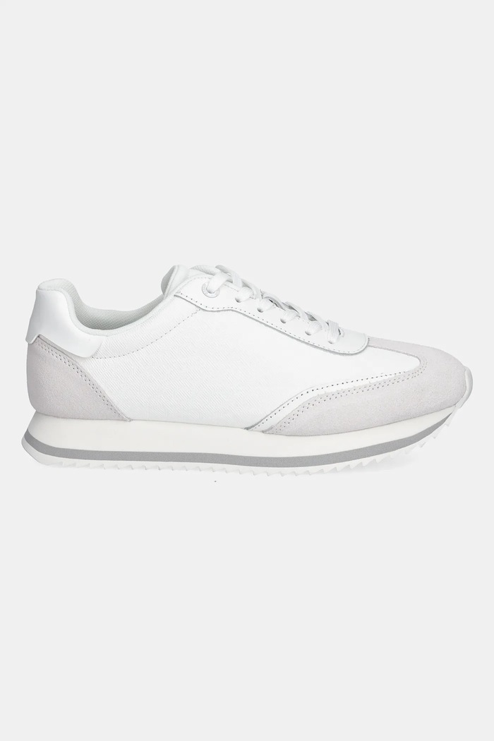 Tenisice Calvin Klein RUNNER LACE UP - MONO MIX HW0HW02294 bijela SS25