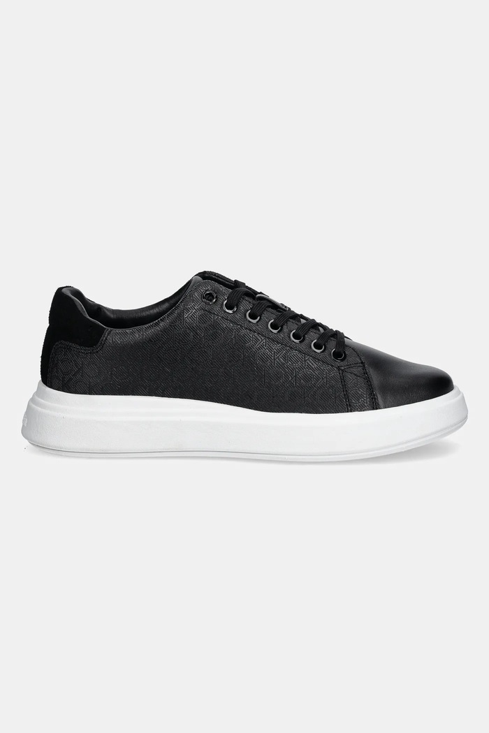 Sneakers Calvin Klein CUPSOLE LACE UP MONO HW0HW02445 μαύρο SS25