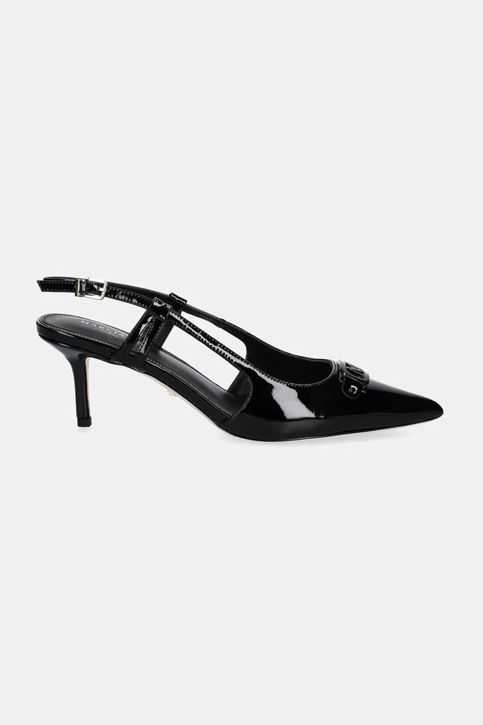 Δερμάτινες γόβες Marciano by Guess 5RGZ15.7287A.JBLK μαύρο SS25