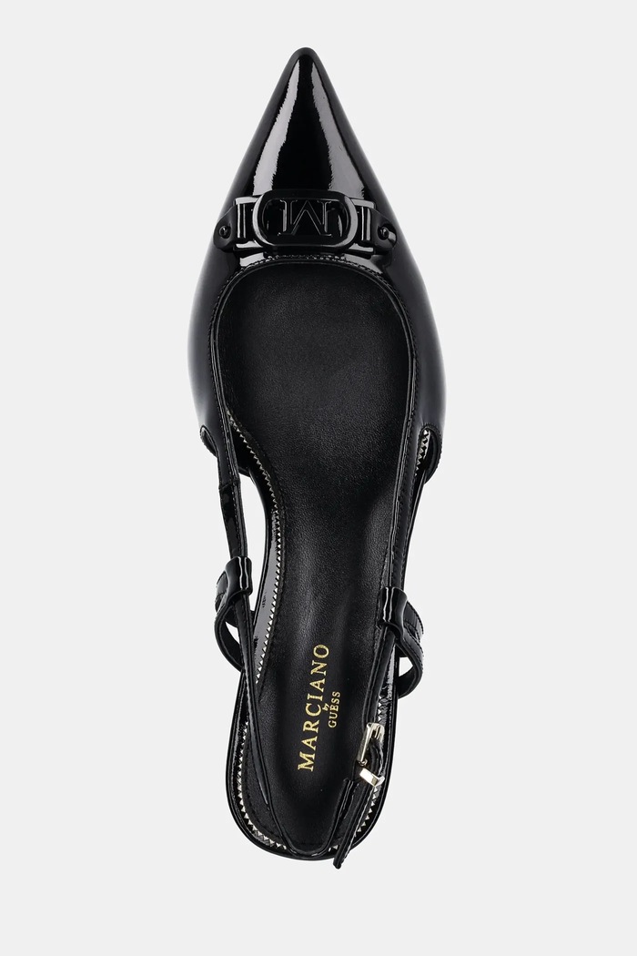 Δερμάτινες γόβες Marciano by Guess μαύρο 5RGZ15.7287A.JBLK