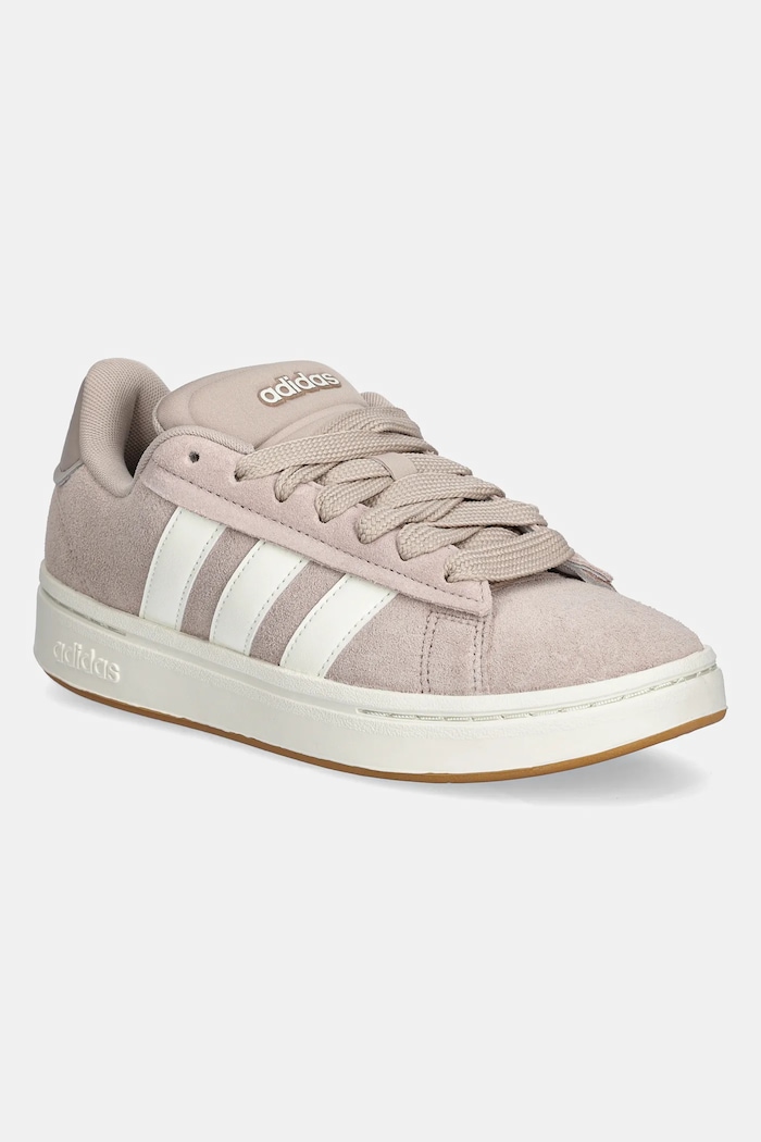 adidas Sneakersy zamszowe Grand Court Alpha 00S różowy JI1719