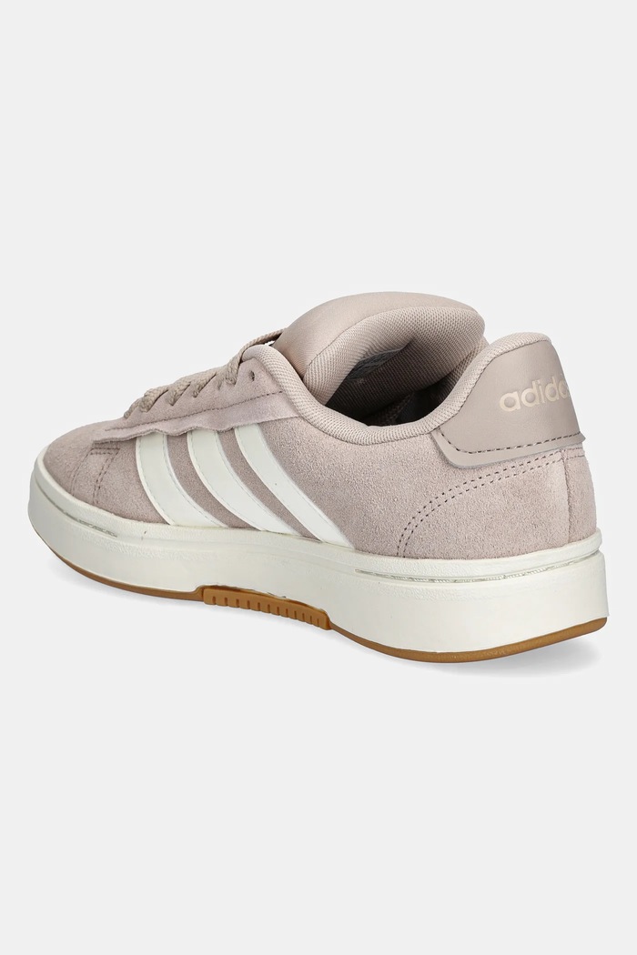 Obuwie adidas Sneakersy zamszowe Grand Court Alpha 00S JI1719 różowy