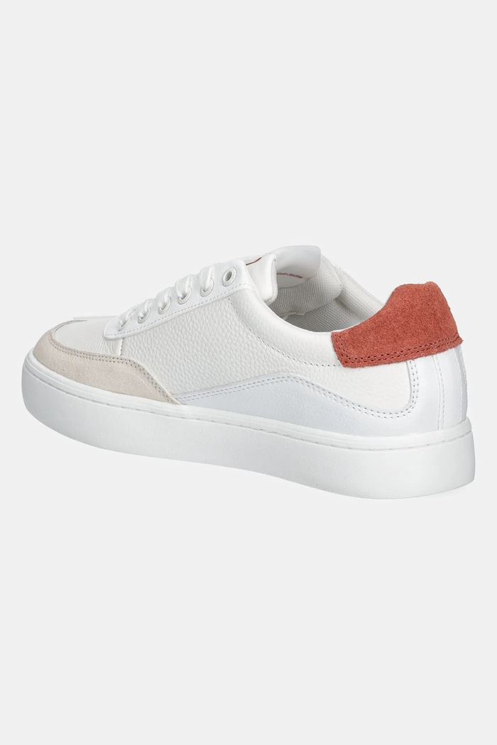 Обувки Маратонки Calvin Klein Jeans CLASSIC CUPSOLE LACEUP LOW LTH YW0YW01668 бял