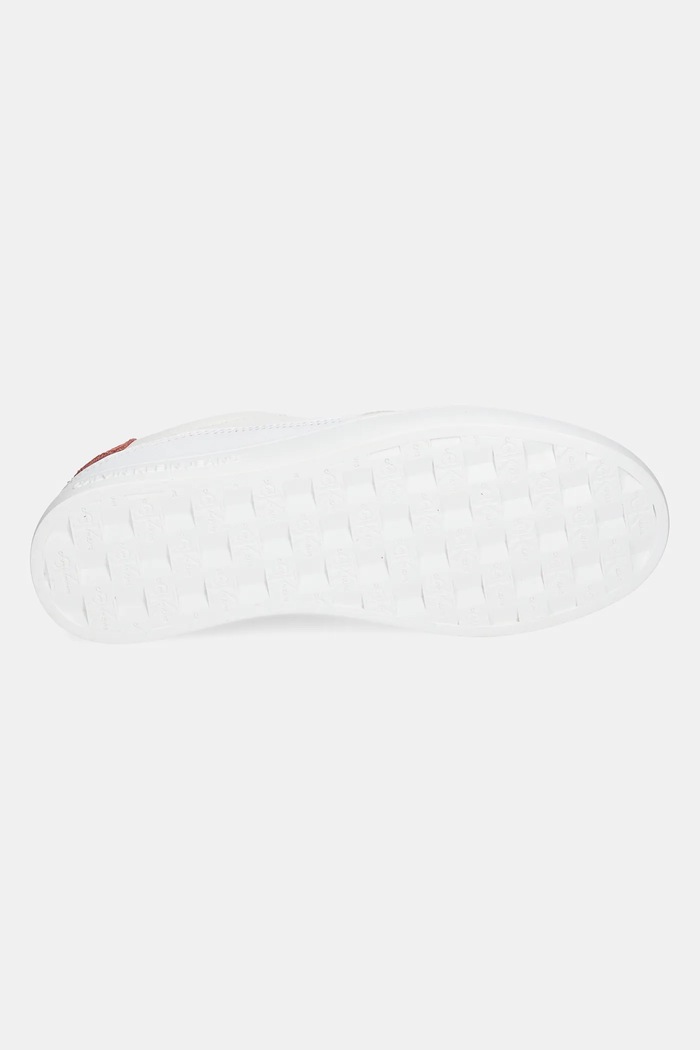 Маратонки Calvin Klein Jeans CLASSIC CUPSOLE LACEUP LOW LTH YW0YW01668 бял