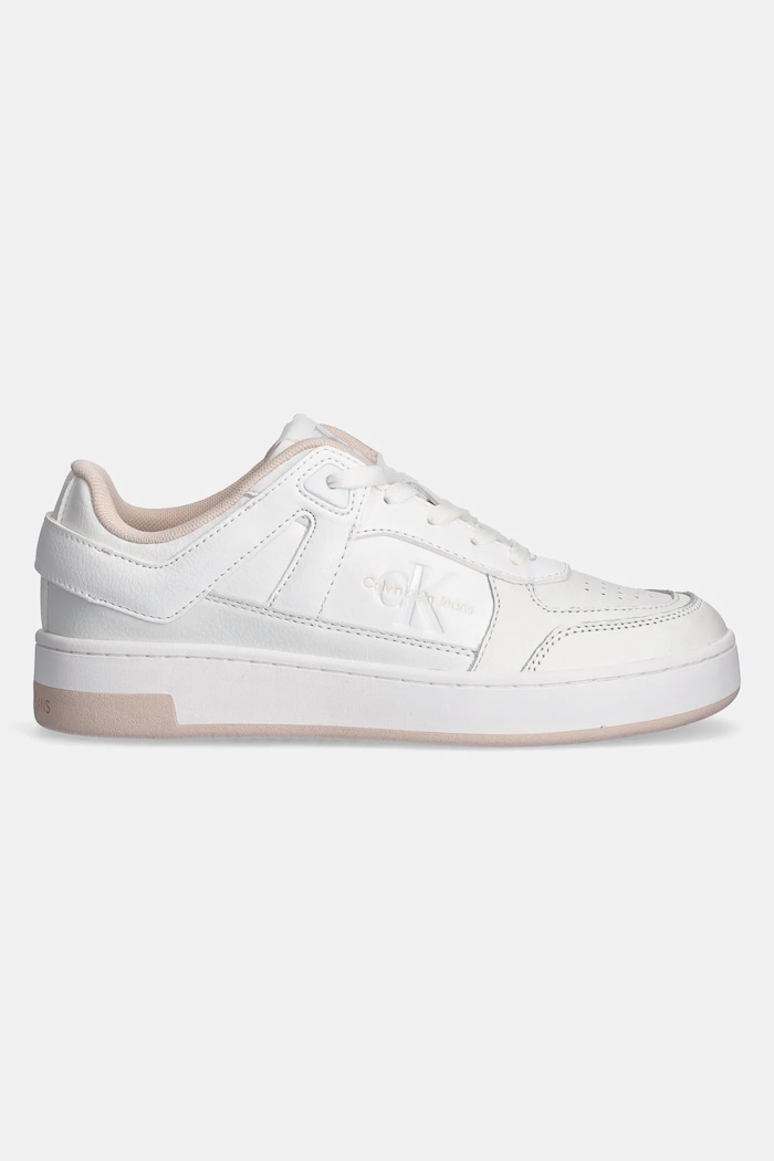 Calvin Klein Jeans sneakersy BASKET CUPSOLE LOW MIX YW0YW01650 biały SS25
