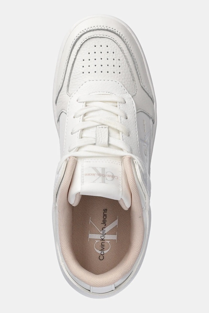 Calvin Klein Jeans sneakersy BASKET CUPSOLE LOW MIX biały YW0YW01650