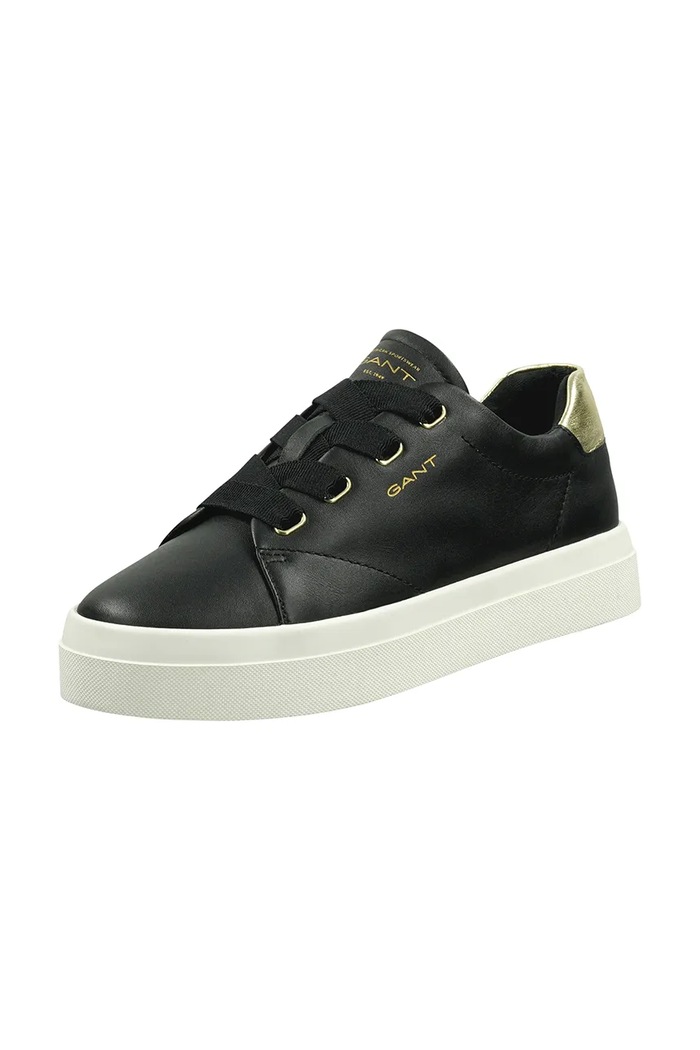 Gant sneakersy skórzane Avona 30531835.G032 czarny SS25