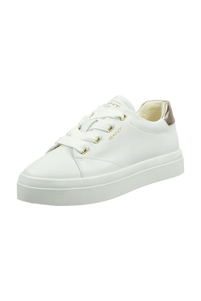 Gant Sneakersy skórzane Avona 30531835.G231 biały SS25