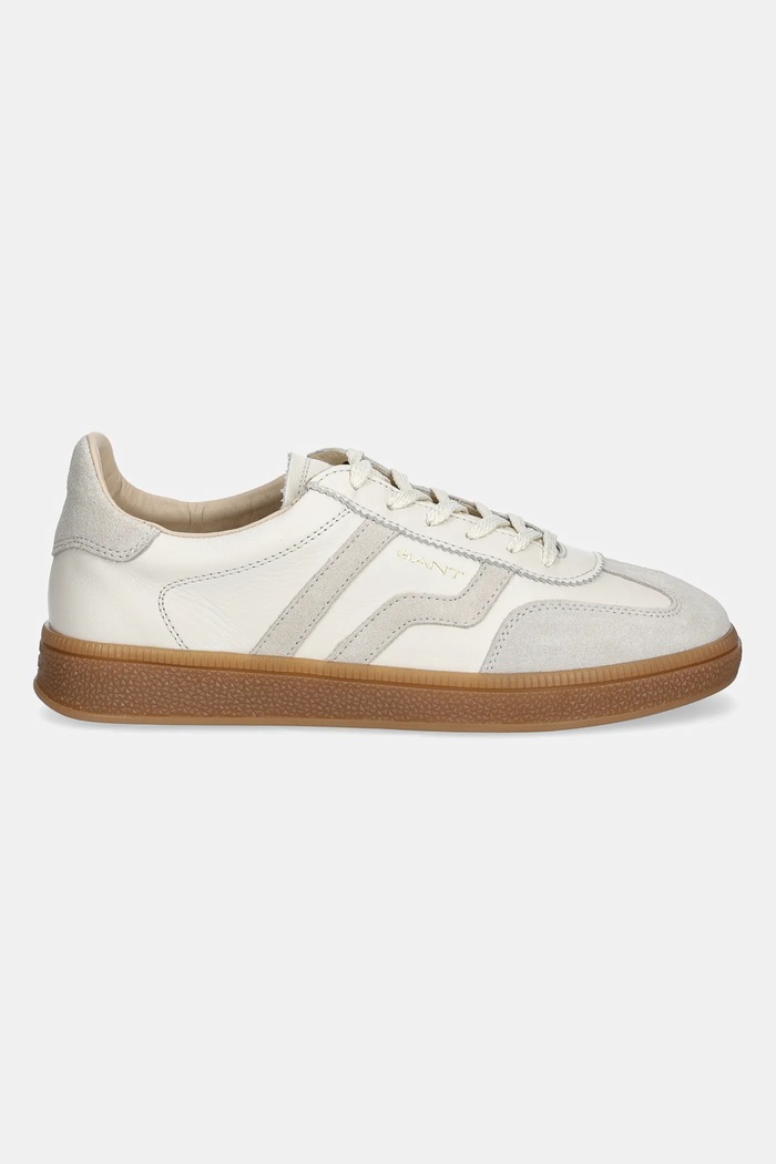 Δερμάτινα sneakers Gant Cuzima 30531953.G29 μπεζ SS25