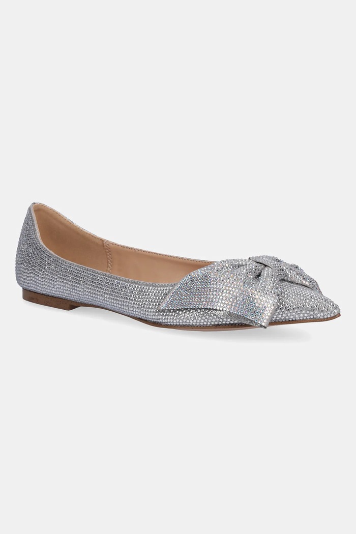 Baleríny Steve Madden Magi-R textilný strieborná SM11003532.751