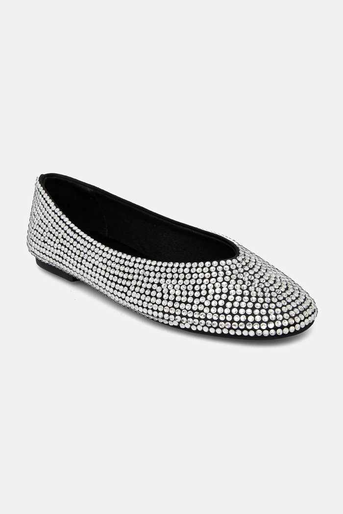 Steve Madden balerini Darts-R textil argintiu SM11003623.998