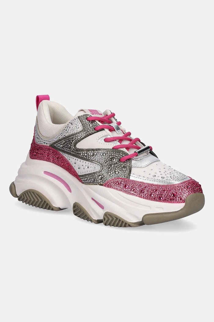 Sneakers Steve Madden Privy συνθετικό μπεζ SM19000082.GFP