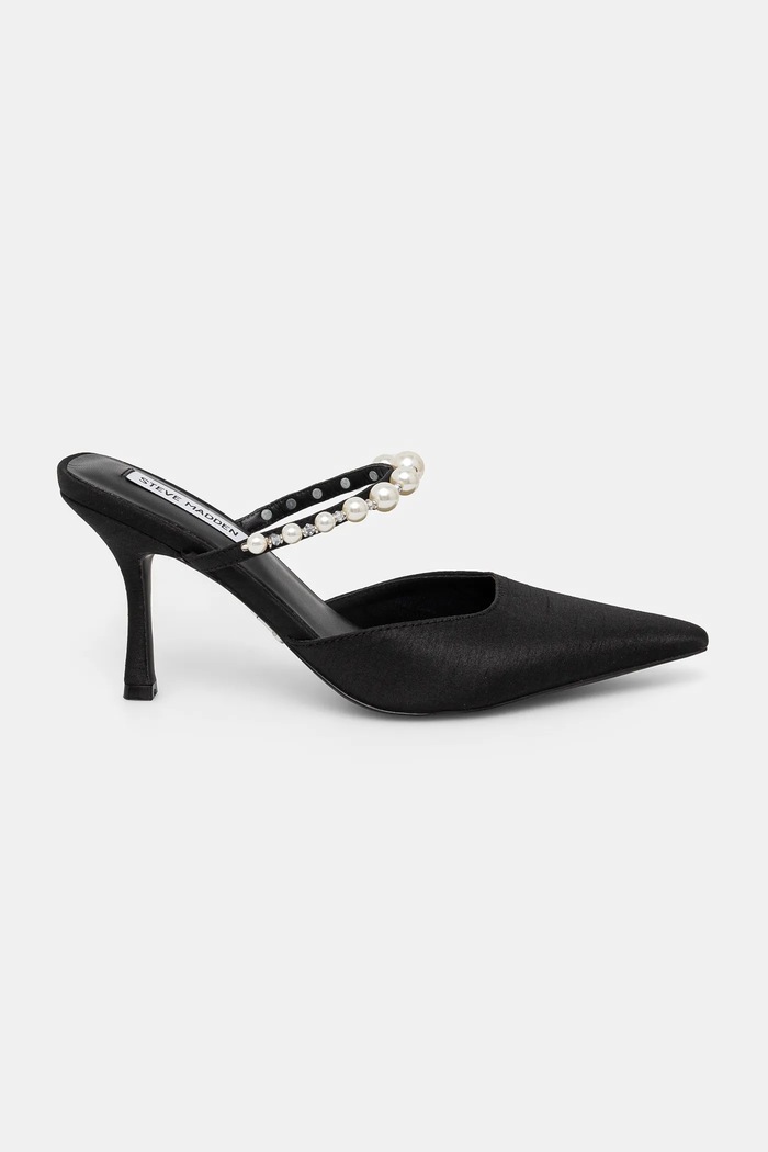 Steve Madden klapki Brecki-P SM11003668.001 czarny SS25