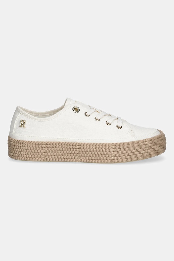 Tenisice Tommy Hilfiger VULC ESPADRILLE SNEAKER FW0FW08404 bijela SS25