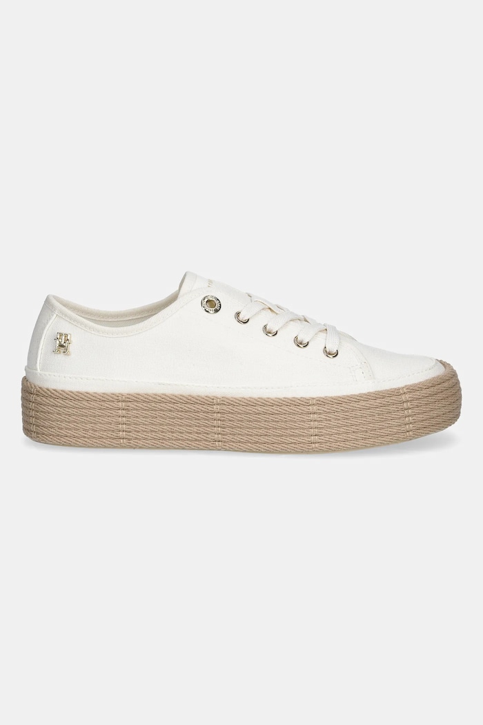 Tenisice Tommy Hilfiger VULC ESPADRILLE SNEAKER FW0FW08404 bijela SS25