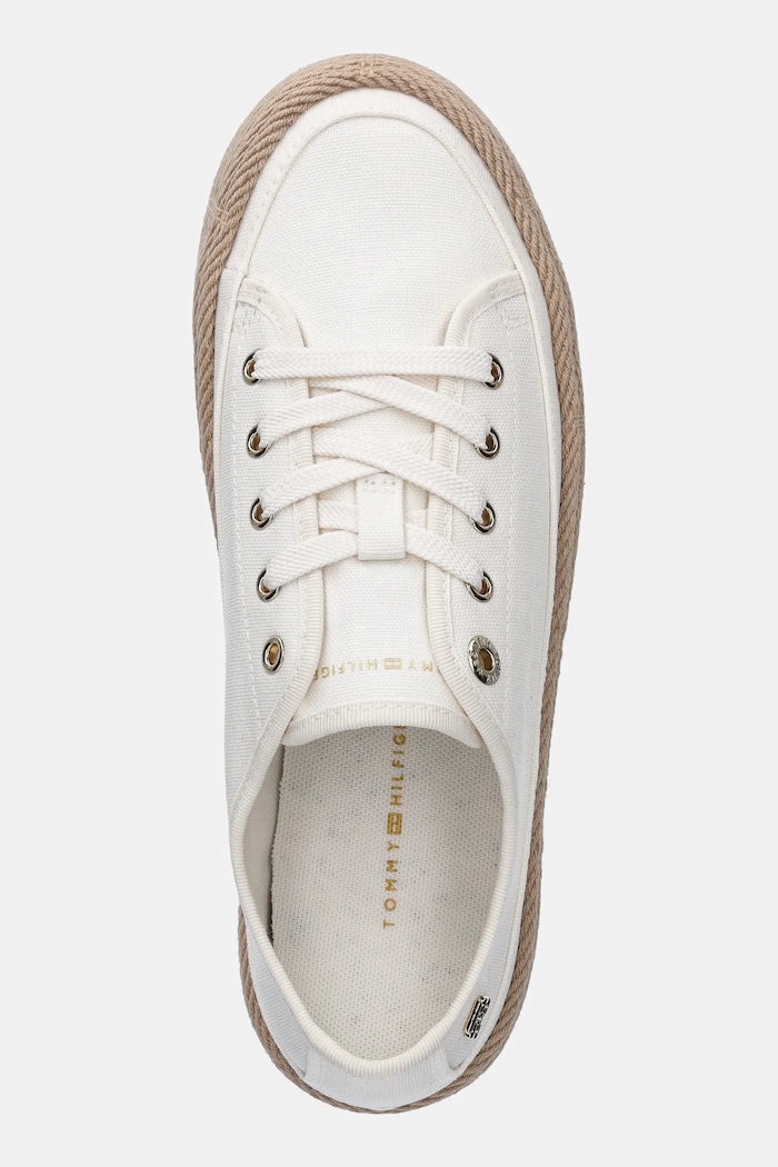 Tenisice Tommy Hilfiger VULC ESPADRILLE SNEAKER bijela FW0FW08404