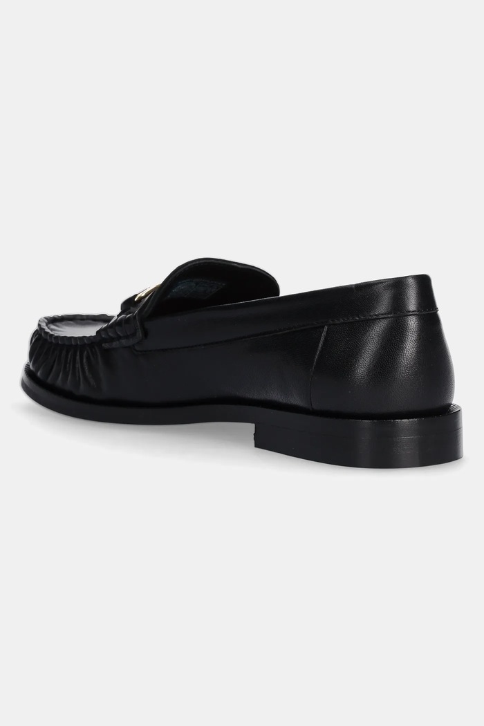 Обувки Кожени мокасини Tommy Hilfiger SOFT LEATHER HORSEBIT LOAFER FW0FW08414 черен