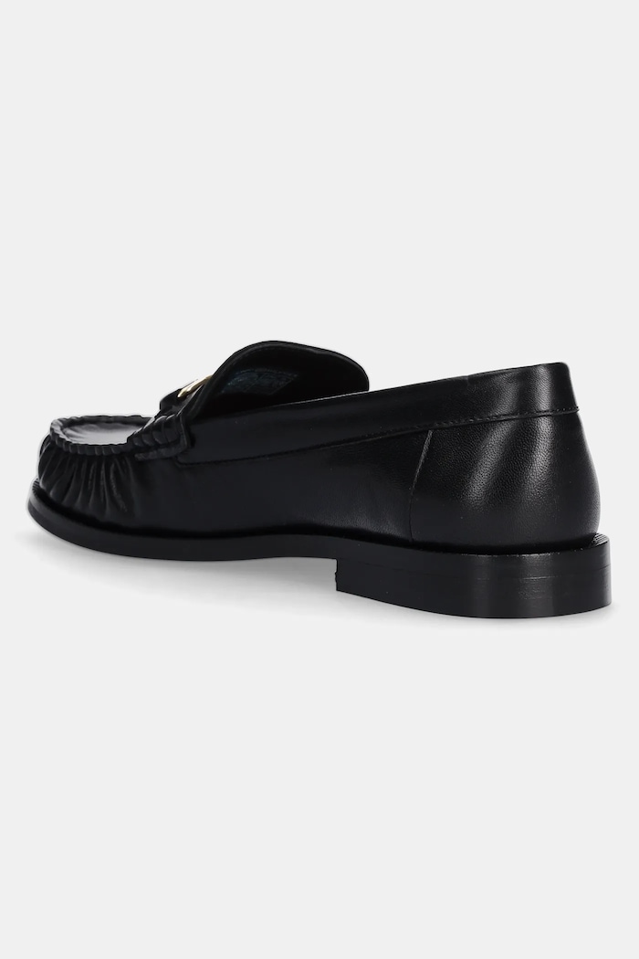 Обувки Кожени мокасини Tommy Hilfiger SOFT LEATHER HORSEBIT LOAFER FW0FW08414 черен