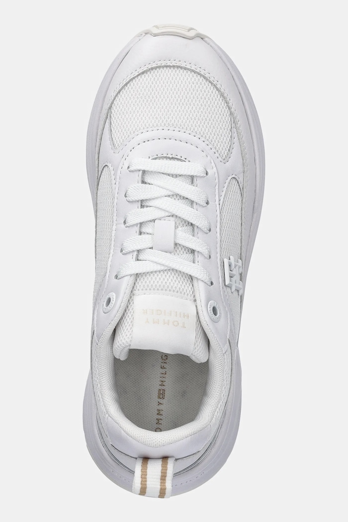 Sneakers boty Tommy Hilfiger TH CHUNKY RUNNER bílá FW0FW08474