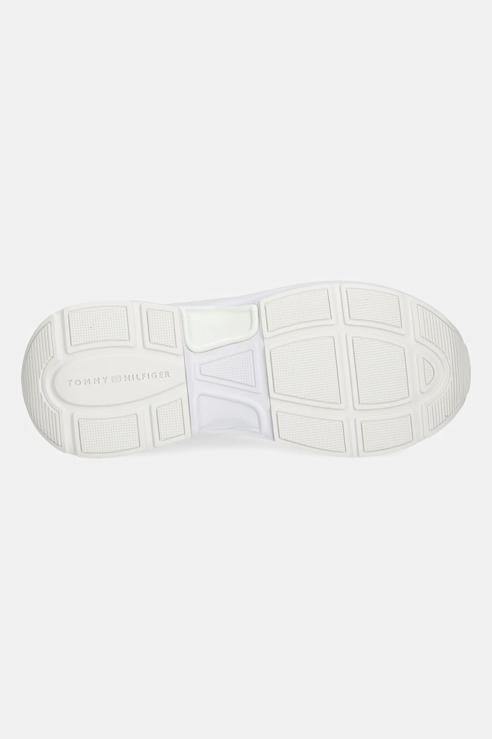 Sneakers boty Tommy Hilfiger TH CHUNKY RUNNER FW0FW08474 bílá