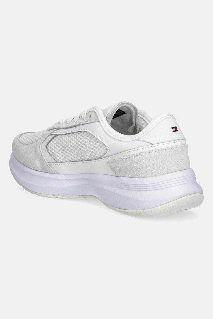 Obuv Tenisky Tommy Hilfiger SPORTY RUNNER FW0FW08644 biela