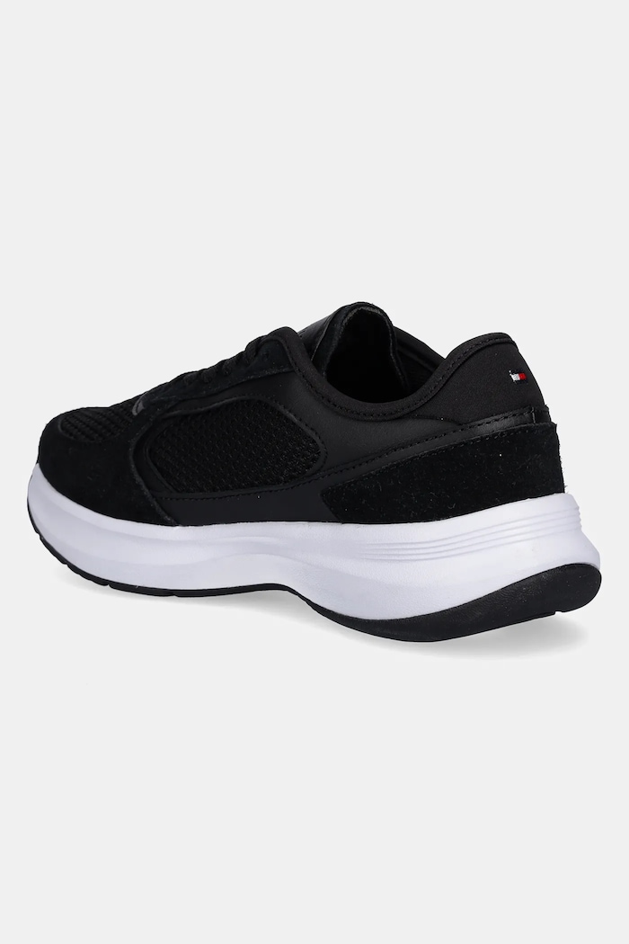Boty Sneakers boty Tommy Hilfiger SPORTY RUNNER FW0FW08644 černá