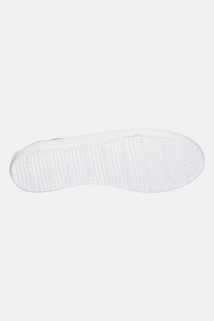 Πάνινα παπούτσια Tommy Hilfiger VULC CANVAS SLIP-ON SNEAKER FW0FW08645 λευκό