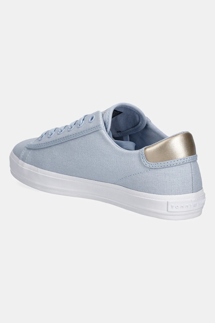 Obuwie Tommy Hilfiger tenisówki VULC CANVAS LACE UP SNEAKER FW0FW08647 niebieski