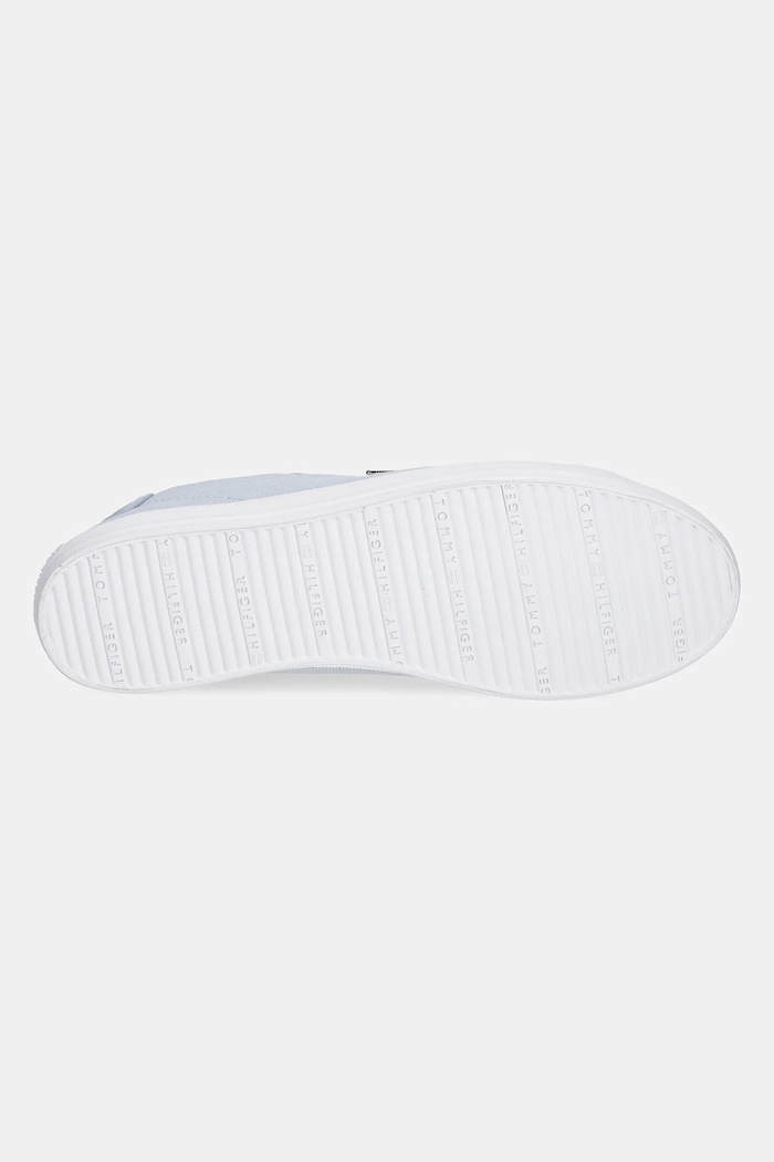 Tommy Hilfiger tenisówki VULC CANVAS LACE UP SNEAKER FW0FW08647 niebieski