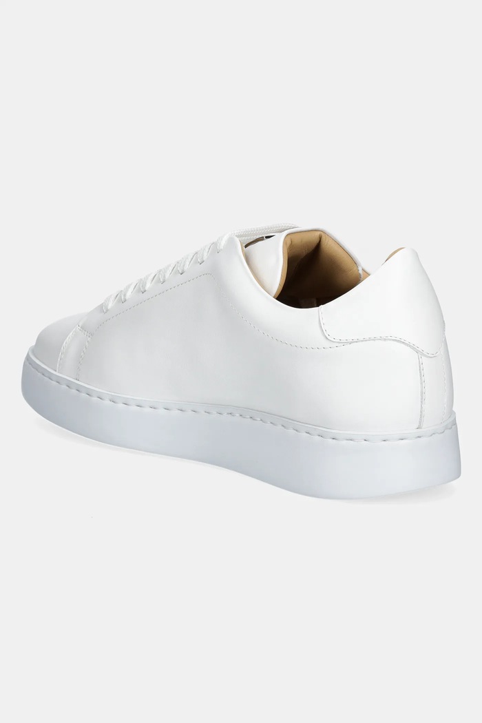Obuwie Philipp Plein sneakersy skórzane Lo-Top Hexagon USC0704.PLE005N.0103 biały