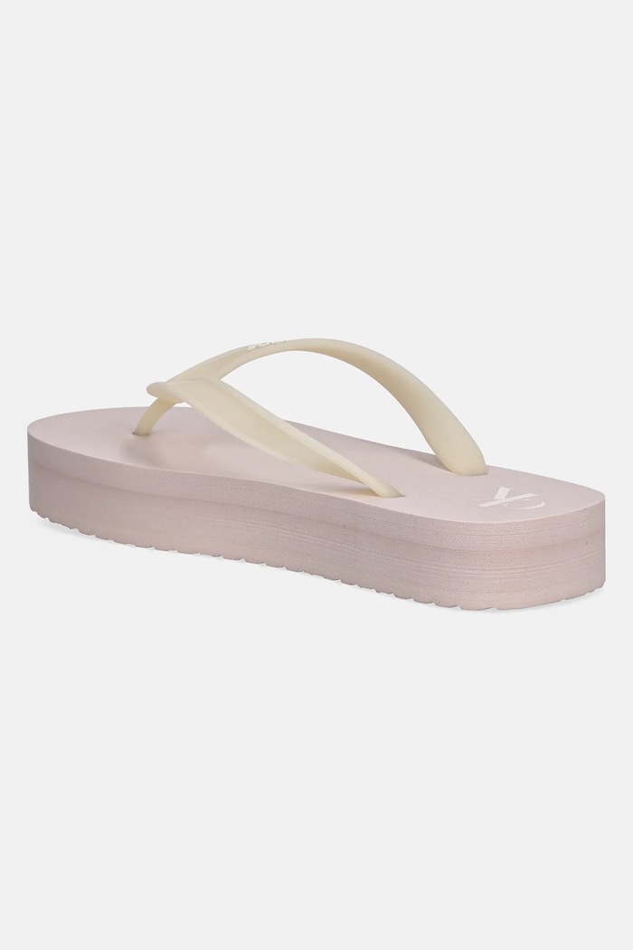 Obuća Japanke Calvin Klein Jeans BEACH SANDAL FLATFORM TPU YW0YW01830 roza